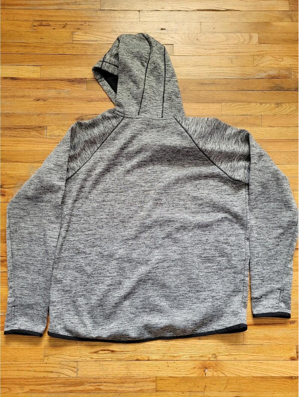 UNDER ARMOUR UA STORM MENS LARGE PULLOVER HOODIE HOODED SWEATSHIRT PURPLE LOGO - Picture 9 of 9
